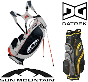 Datrek & Sun Mountain Golf Bags 20% Off