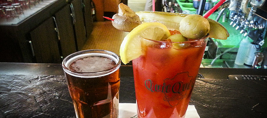 Quit Qui Oc Golf and Restaurant Bloody Mary Drink