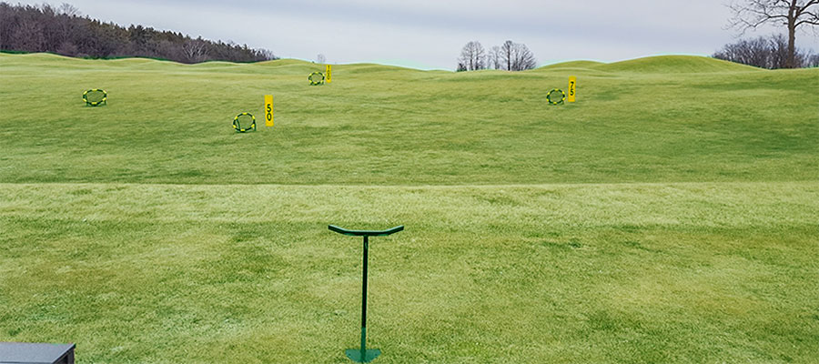 Quit Qui Oc Golf Course Driving Range Yard Markers